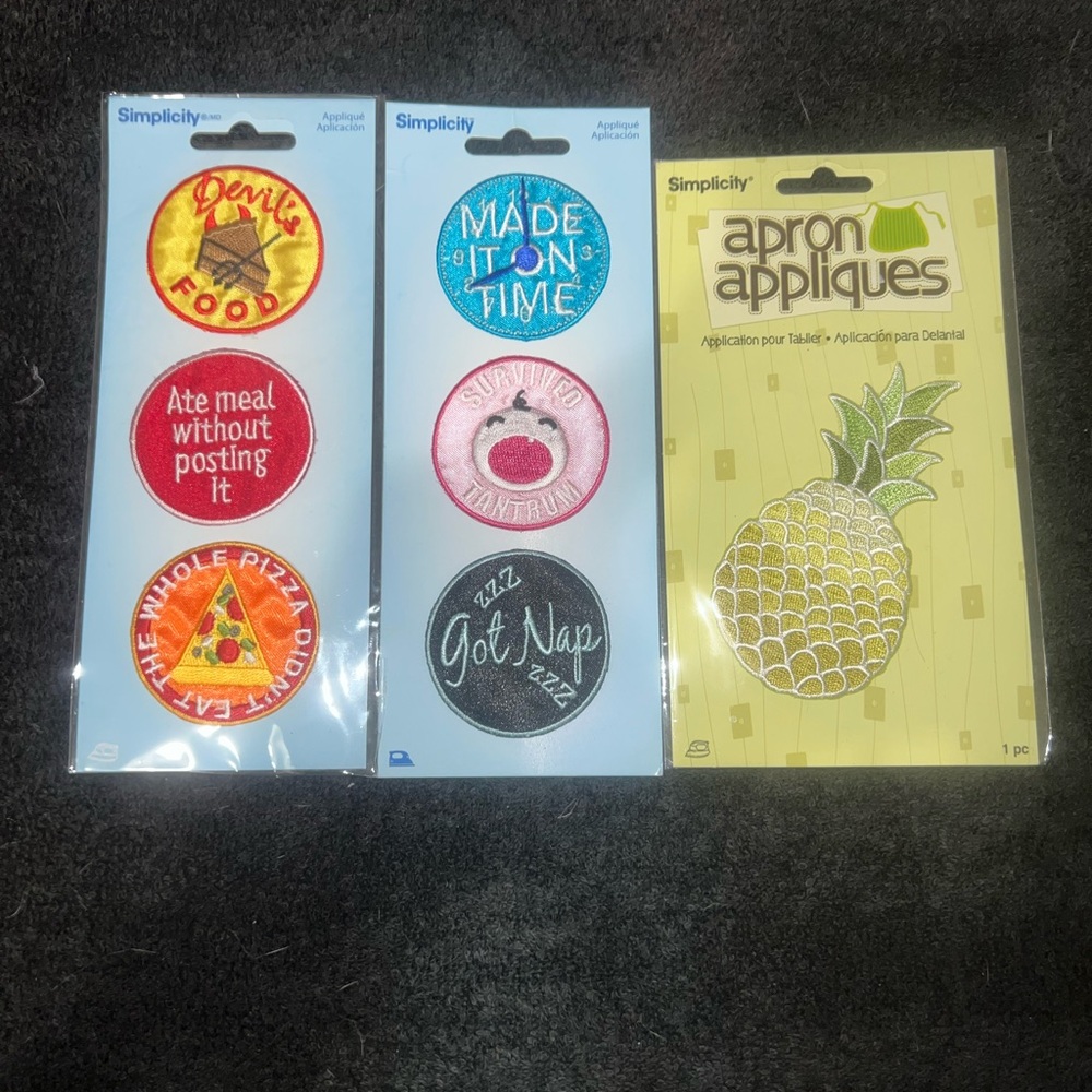 Simplicity Creative Iron-On Patch Instructions